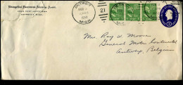 Cover To Antwerp, Belgium - 1941-60