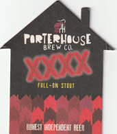 BEER MAT - PORTERHOUSE BREWING CO - XXXX - (Cat No 057) - (2020) (See Description) - Sous-bocks