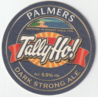 BEER MAT - PALMERS BREWERY - TALLY HO! STRONG ALE - (Cat No 033) - (2017) - Sous-bocks