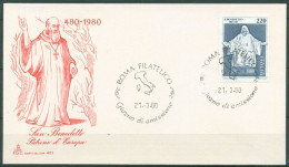 Italien 1980 Heiliger Benedikt Von Nursia 1684 FDC (X62124) - FDC
