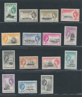 1954 FALKLAND DEPENDENCIES Stanley Gibbons N. G26/G40 Serie Di 15 Valori - MNH** - Autres & Non Classés
