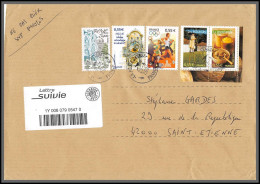 95337 - Premier Confinement COVID - France 23/3/2020 Nantes Pour St Etienne Ioire France Suivi - Briefe U. Dokumente