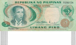 Billet  De Banque 5 Piso Pilipinas - Philippines