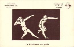 CPA Athletisme Le Lancement Du Poids - Athletics