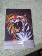 Carte A Systeme 3D - Animaux - Tigre   O 144 - Tigri