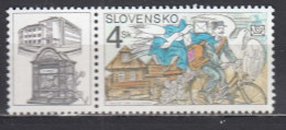 Slovakia 1998 - Day Of The Stamp, Mi-Nr. 328Zf. , MNH** - Neufs