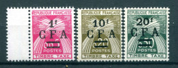 France/Réunion Taxe - Yvert 45-47 Neuf** Sans Charn./MNH - Postage Due