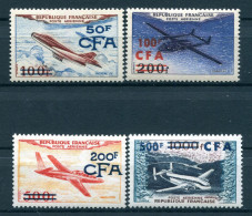 France/Réunion Aérienne - Yvert PA52-55 Neuf** Sans Charn./MNH - Posta Aerea