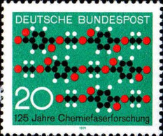 RFA Poste N** Yv: 532 Mi:664 Chemiefaserforschung - Chemistry