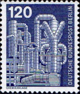 Berlin Poste N** Yv:467 Mi:503 Chemieanlage - Chemistry