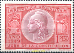 725674 HINGED ARGENTINA 1949 JURA DE LA COSTITUCION - Unused Stamps