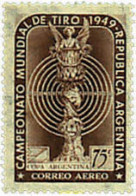 731909 HINGED ARGENTINA 1949 CAMPEONATOS DEL MUNDO DE TIRO - Unused Stamps