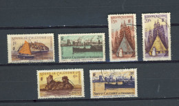 NOUVELLE CALÉDONIE : PAYSAGE N° Yvert 265+268+270+273+275+276 Obli. - Gebraucht