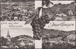 D-74653 Ingelfingen - Alte Ansichten - Fachwerkhäuser - KIrche - Nice Stamp - Künzelsau