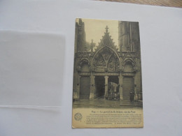 HUY Le Portail De Bethléem  Rue Du Pont Animée Post Card Carte Postale AK PK CP - Huy