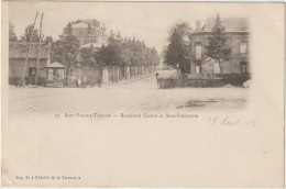 62  SAINT POL SUR TERNOISE Boulevard Carnot Ou Gambetta? Sous Prefecture - CPA N/B 9x14 BE Décés Jean Sébert - Saint Pol Sur Ternoise