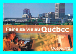 A756 / 203 Carte Pub Faire Sa Vie Au Quebec - Werbepostkarten