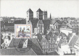 MUNSTER,  1200 YEARS,  BERLIN FIRST DAY PMK,  MAXIMUM CARD, CM, MAXI CARD, 1993,  GERMANY - 1981-2000