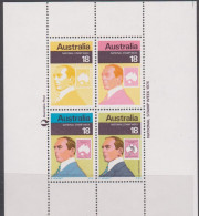 Australia 1976 National Stamp Week Miniature Sheet,mint Never Hinged, - Neufs