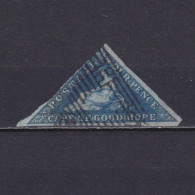CAPE OF GOOD HOPE 1853, SG# 4, CV £170, Blue Paper, White Back, Used - Capo Di Buona Speranza (1853-1904)
