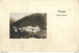 ROMANIA 1927 SINAIA (ROUGH MACHINED) - PALACE HOTEL BUILDING, ARCHITECTURE, FOREST - Romania