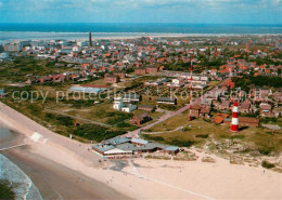 Borkum Cafe Restaurant Heimliche Liebe Suedstrand Nordseeinsel Fliegeraufnahme - Borkum
