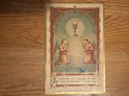 Souvenir Première Communion Angele Blas Louvain 1890 Chapelle Filles Des Marie Paridaens - Communie
