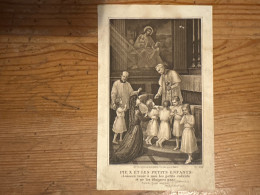 Souvenir Communion Solennelle Berthe Wouters Eglise Paroissiale St Michel Louvain 1913 - Communie