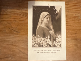 Souvenir Communion Solennelle Madeleine Schockaert Eglise Paroissiale St Joseph Louvain - Communie