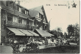 Spa Le Balmoral Circulée En 1918 - Spa