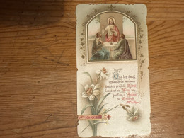 Souvenir Première Communion Andre Schul College TS Trinite Louvain 1906 Leuven - Communie