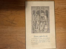 Michel Bauchau Sa Première Communion Église St Pierre Louvain 1892 Leuven - Communie