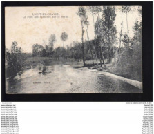 Carte De  LIGNY LE CHATEL Le Pont Des Planches Sur Le Serin ( Peu Courante ) ( Recto Verso ) - Ligny Le Chatel