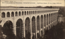 CPA Environs D'Aix En Provence Roquefavour Aqueduc - Roquefavour