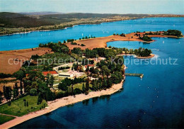 Radolfzell Bodensee Fliegeraufnahme Halbinsel Mettnau - Radolfzell