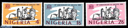 Nigeria 1966 UNESCO 3v, Mint NH, History - Science - Unesco - Chemistry & Chemists - Chemistry