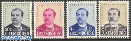 Luxemburg 1950 Caritas, J.A. Zinnen 4v, Mint NH, Performance Art - Music - Nuevos