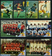 Saint Vincent & The Grenadines 1986 Union Island, Worldcup Football 8v, Mint NH, Sport - Football - St.Vincent Y Las Granadinas