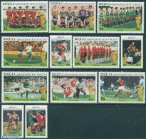 Saint Vincent & The Grenadines 1986 Bequia, World Cup Football 12v, Mint NH, Sport - Football - St.Vincent Y Las Granadinas