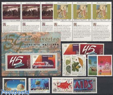 United Nations, Vienna 1990 Yearset 1990 (16v+1s/s), Mint NH, Various - Yearsets (by Country) - Non Classés