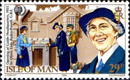 Man Poste N** Yv:270 Mi:274 Lady Baden-Powel - Other & Unclassified