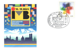 (RECTO / VERSO) ALLEMAGNE - ENVELOPPE - 2000 - CACHET MUNCHEN 2 - INTERNATIONALE MÜNCHNER BRIEFMARKENTAGE - BEAU TIMBRE - Covers & Documents