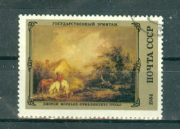 URSS - N°5083 Oblitéré - Musée De L'Ermitage à Leningrad. Peinture Anglaise. - Gebraucht