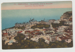 Monaco - Monte-Carlo - Vue Générale Prise De Beausoleil - Monte-Carlo