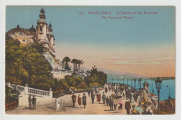 Monaco - Monte-Carlo - Le Théâtre Et Les Terrasses - Monte-Carlo