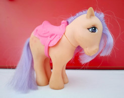 VINTAGE RARE TOY HTF GREEK EL GRECO MY LITTLE PONY MELANIA PEACHY 1980's - Jouets Anciens