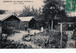 CPA -CHENOVE  - Aux Sapins Café Restaurant (21) - Chenove