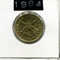 2 DRACHMES 1984 GREECE Coin #AK381.U.A - Griechenland