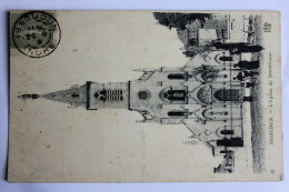 Delcampe - CPA 36 Indre - ISSOUDUN - L'église Du Sacré-Coeur - Issoudun