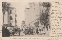 CPA-EGYPTE-LE CAIRE-Collège Des Jésuites-Sortie De La Grand'Messe-Animée - Kairo
